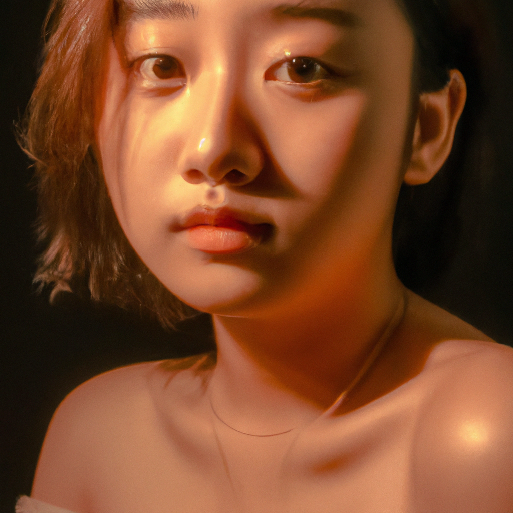 ポートレート作例：柔らかな光で表情のディテールを捉えた上質な近接ポートレート（生成画像）